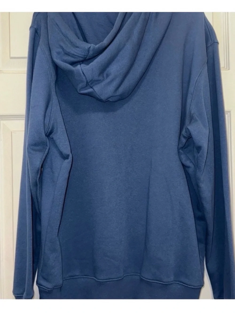 The North Face Men's Teal Blue Logo Pullover Hoodie